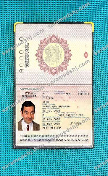 Papua New Guinea Passport photo look